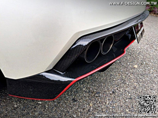 Future Design Carbon Lamborghini Gallardo LP550 LP560 LP570 Carbon Fiber Rear Diffuser - Performance SpeedShop