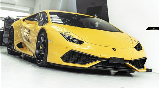 Future Design Carbon Lamborghini Huracan LP610 Carbon Fiber Front Upper Valences - Performance SpeedShop