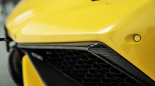 Future Design Carbon Lamborghini Huracan LP610 Carbon Fiber Front Upper Valences - Performance SpeedShop
