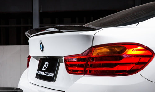 Future Design Carbon M Performance Carbon Fiber Rear Spoiler Ver.4 for BMW 4 Series F36 4 Door - Performance SpeedShop