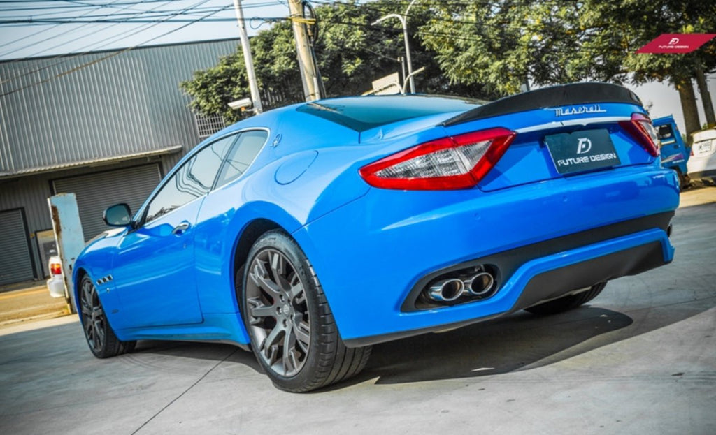 Future Design Carbon Maserati Gran Turismo Carbon Fiber Rear Spoiler Ver.1 - Performance SpeedShop
