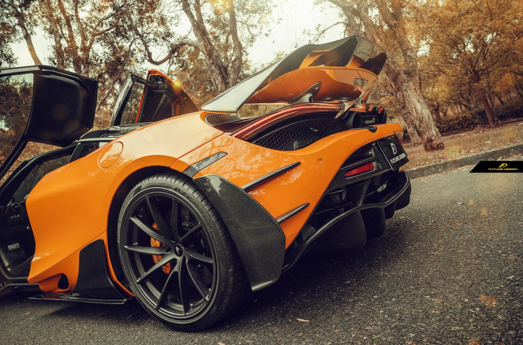 Future Design Carbon McLaren 720S Carbon Fiber Rear Diffuser - Performance SpeedShop