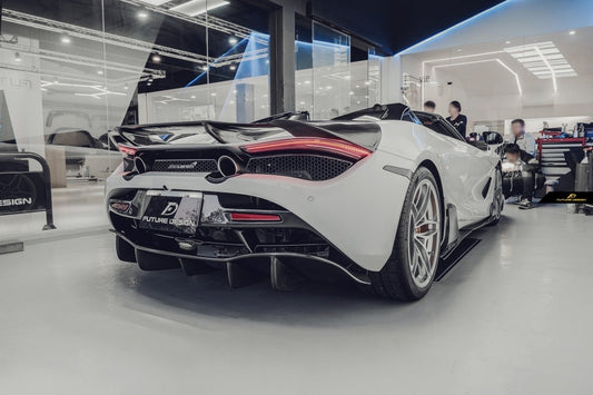 Future Design Carbon McLaren 720S Carbon Fiber Rear Diffuser - Performance SpeedShop