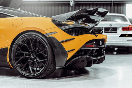 Future Design Carbon McLaren 720S Carbon Fiber Rear Diffuser - Performance SpeedShop