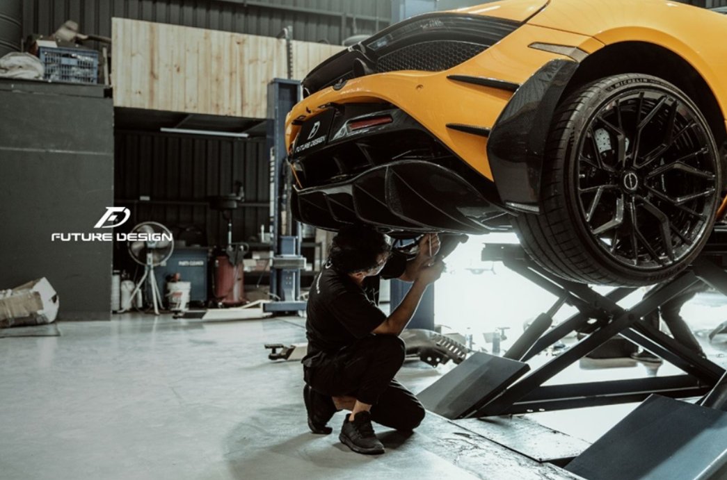 750s Rear Diffuser Future Design Carbon McLaren 720S 750S Carbon Fiber Rear Diffuser ...