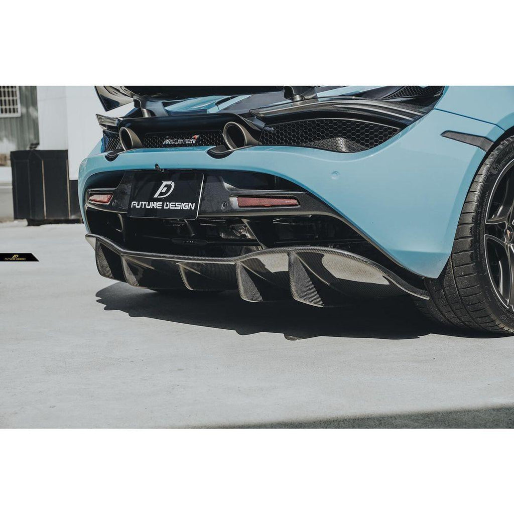 Future Design Carbon McLaren 720S Carbon Fiber Rear Diffuser ...