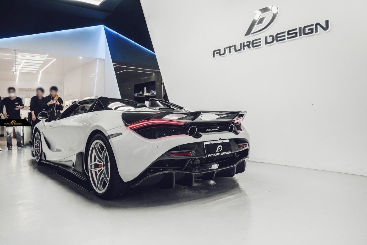 750s Rear Diffuser Future Design Carbon McLaren 720S 750S Carbon Fiber Rear Diffuser ...