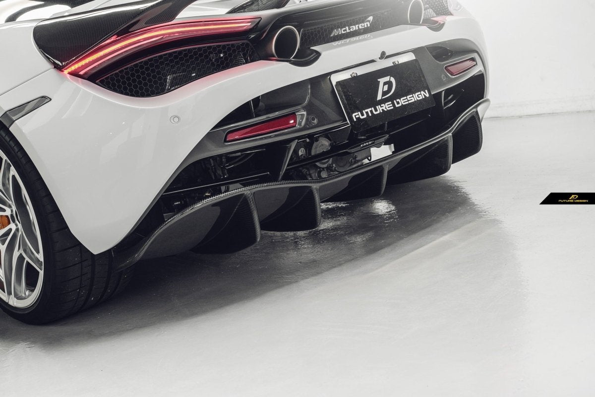 750s Rear Diffuser Future Design Carbon McLaren 720S 750S Carbon Fiber Rear Diffuser ...