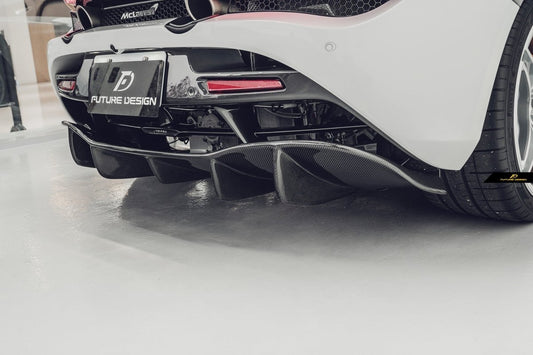 Future Design Carbon McLaren 720S Carbon Fiber Rear Diffuser - Performance SpeedShop