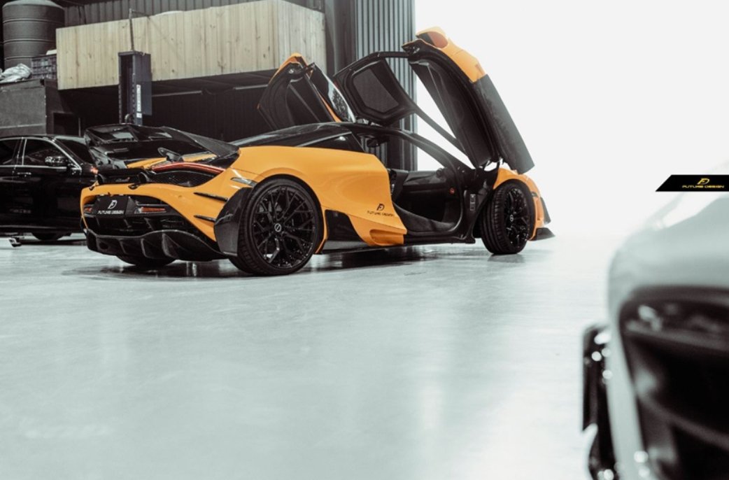 750s Rear Diffuser Future Design Carbon McLaren 720S 750S Carbon Fiber Rear Diffuser ...