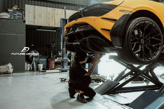 Future Design Carbon McLaren 720S Carbon Fiber Rear Spoiler Ver.1 - Performance SpeedShop