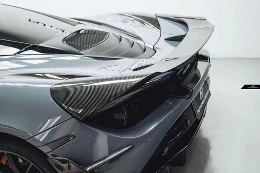 Future Design Carbon McLaren 720S Carbon Fiber Rear Spoiler Ver.1 - Performance SpeedShop