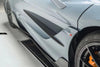 Future Design Carbon McLaren 720S Carbon Fiber Side Blades - Performance SpeedShop
