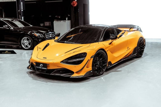 Future Design Carbon McLaren 720S Carbon Fiber Side Skirts - Performance SpeedShop