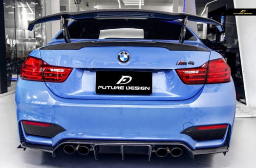 Future Design Carbon MP DTM Carbon Fiber Rear Spoiler for BMW F80 M3 F82 F83 M-4 - Performance SpeedShop