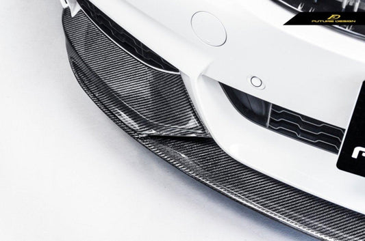 Future Design Carbon MP M Performance Carbon Fiber Front Lip for BMW 4 Series F32 F33 F36 - Performance SpeedShop