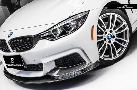 Future Design Carbon MP M Performance Carbon Fiber Front Lip for BMW 4 Series F32 F33 F36 - Performance SpeedShop