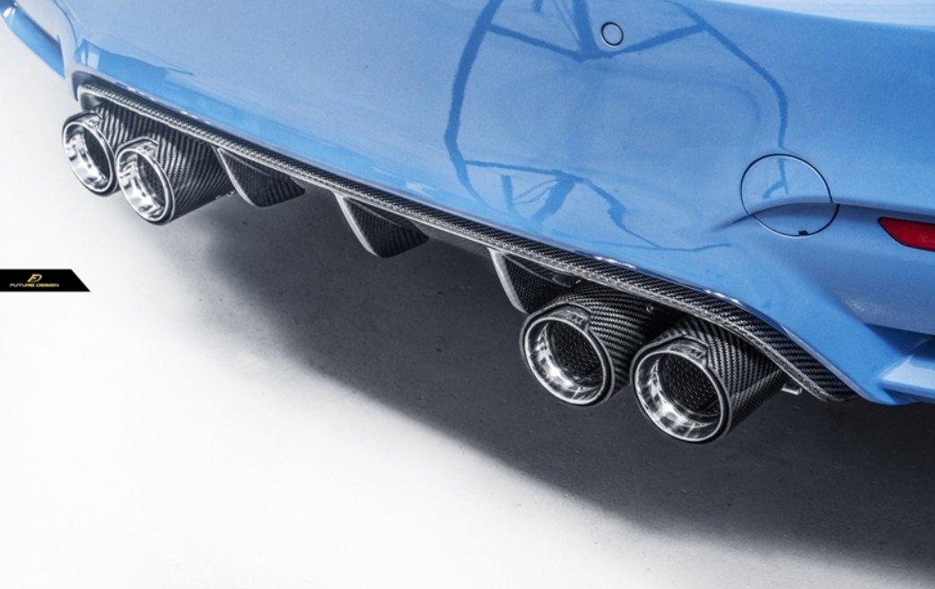 Future Design Carbon MP M Performance Carbon Fiber Rear Diffuser for ...