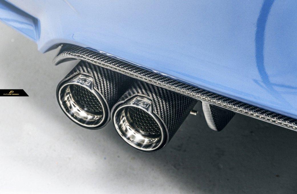 Future Design Carbon MP M Performance Carbon Fiber Rear Diffuser for ...