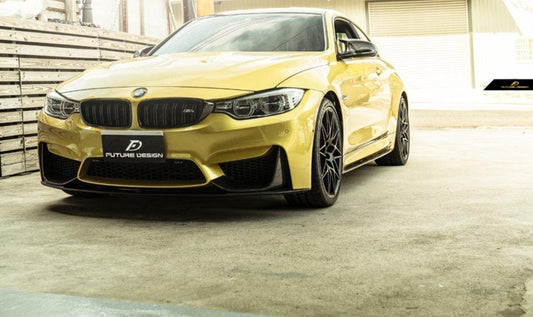 Future Design Carbon MP M Performance Carbon Fiber Side Skirts for BMW F80 F82 F83 M3 M4 - Performance SpeedShop