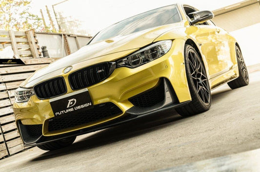 Future Design Carbon MP M Performance Carbon Fiber Side Skirts for BMW F80 F82 F83 M3 M4 - Performance SpeedShop