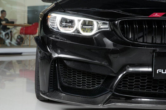 Future Design Carbon VRS Style Carbon Fiber Front Lip for BMW F80 F82 F83 M3 M4 - Performance SpeedShop