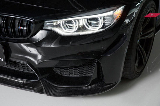 Future Design Carbon VRS Style Carbon Fiber Front Lip for BMW F80 F82 F83 M3 M4 - Performance SpeedShop