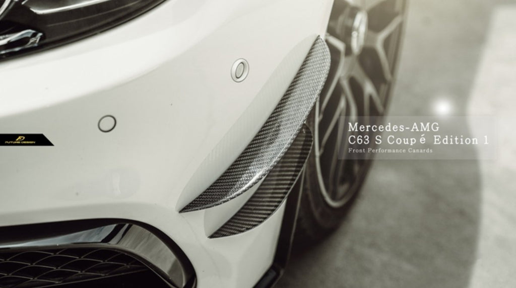 TAKD Carbon Front Lip for Mercedes W205 C63/C63S 2015-On – Performance  SpeedShop