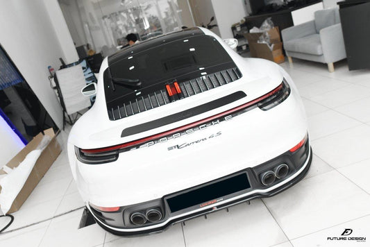 Future Design Ducktail REAR SPOILER for Porsche 992 Carrera & 4 & S & 4S - Performance SpeedShop