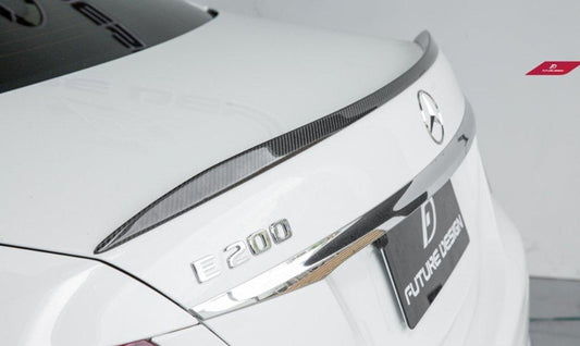 Future design E63 STYLE Carbon Fiber REAR SPOILER for Mercedes Benz E-Class E43 E53 E63 W213 2017-ON - Performance SpeedShop