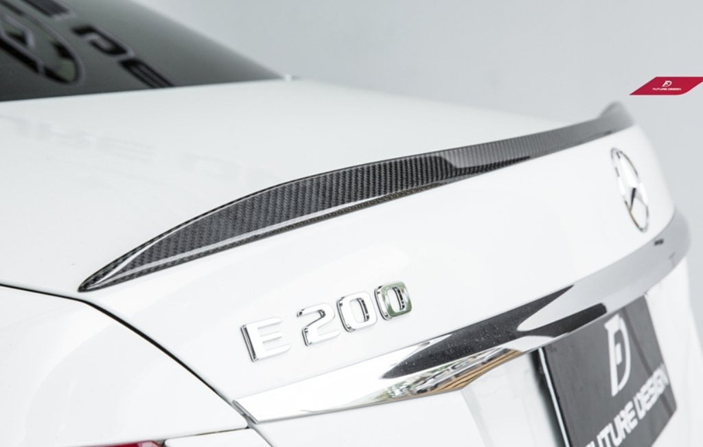 Future design E63 STYLE Carbon Fiber REAR SPOILER for Mercedes Benz E-Class E43 E53 E63 W213 2017-ON - Performance SpeedShop