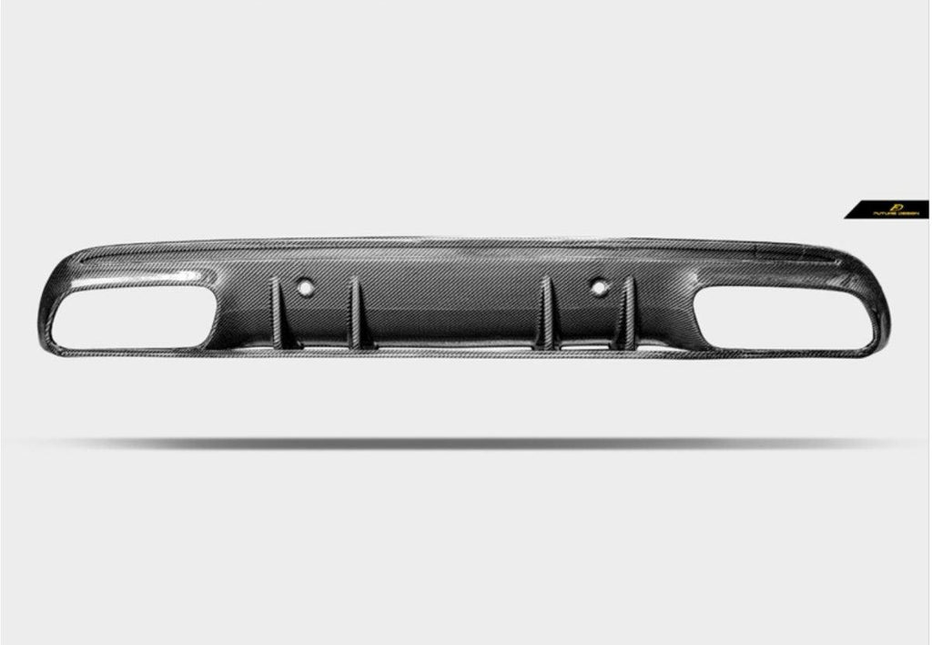 Future Design ED1 Carbon Fiber Rear Diffuser For Mercedes Benz W205 ...