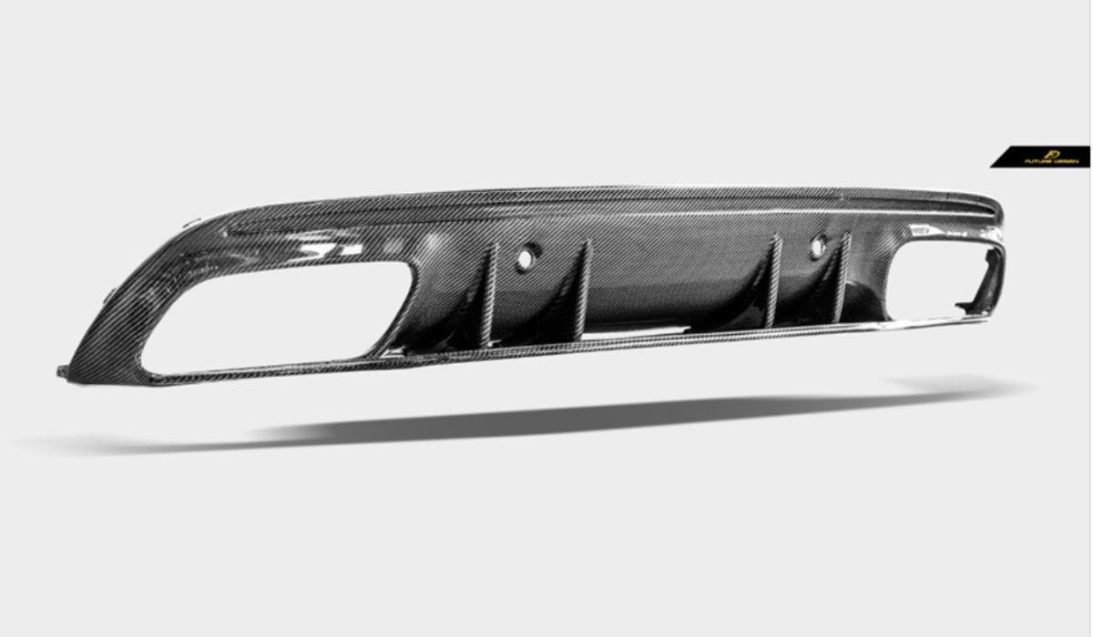 Future Design ED1 Carbon Fiber Rear Diffuser For Mercedes Benz W205 ...