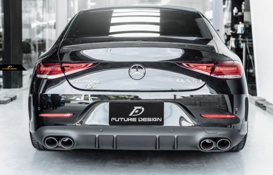 Future Design ED1 Style Carbon Fiber Rear Spoiler For CLS450 CLS53 W257 C257 2019-ON - Performance SpeedShop