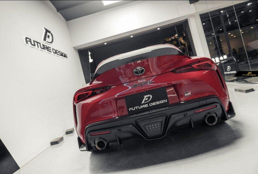 Future Design FD Carbon Fiber Ducktail Rear Spoiler For Toyota Supra A90 GR - Performance SpeedShop