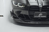 Future Design FD Carbon Fiber Front Bumper Canards for M3 G80 & M4 G82 G83 - Performance SpeedShop