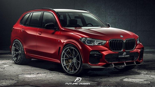 Future Design FD Carbon Fiber FRONT LIP for BMW X5 G05 2019-ON - Performance SpeedShop