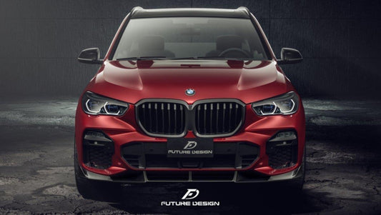 Future Design FD Carbon Fiber FRONT LIP for BMW X5 G05 2019-ON - Performance SpeedShop