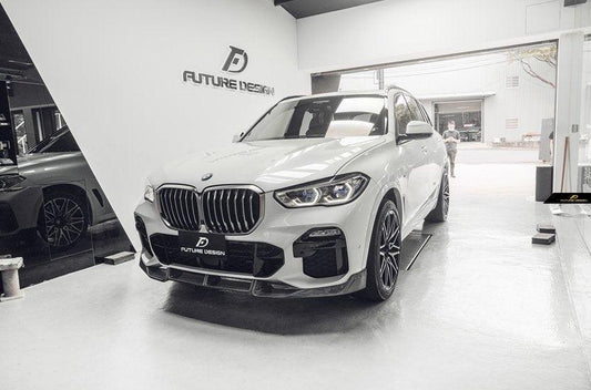 Future Design FD Carbon Fiber FRONT LIP for BMW X5 G05 2019-ON - Performance SpeedShop