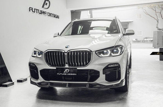 Future Design FD Carbon Fiber FRONT LIP for BMW X5 G05 2019-ON - Performance SpeedShop