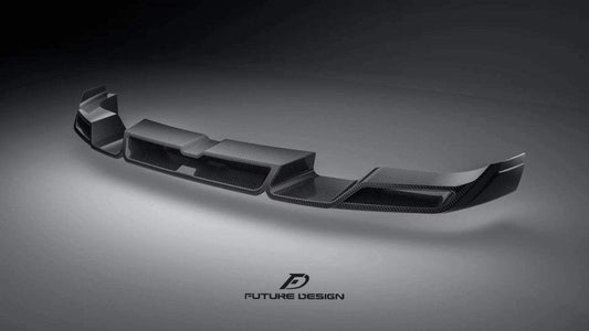 Future Design FD Carbon Fiber FRONT LIP for BMW X6 G06 2020-ON - Performance SpeedShop