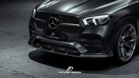 Future Design FD Carbon Fiber FRONT LIP for GLE350 AMG GLE43 GLE63 W167 GLE & Coupe - Performance SpeedShop