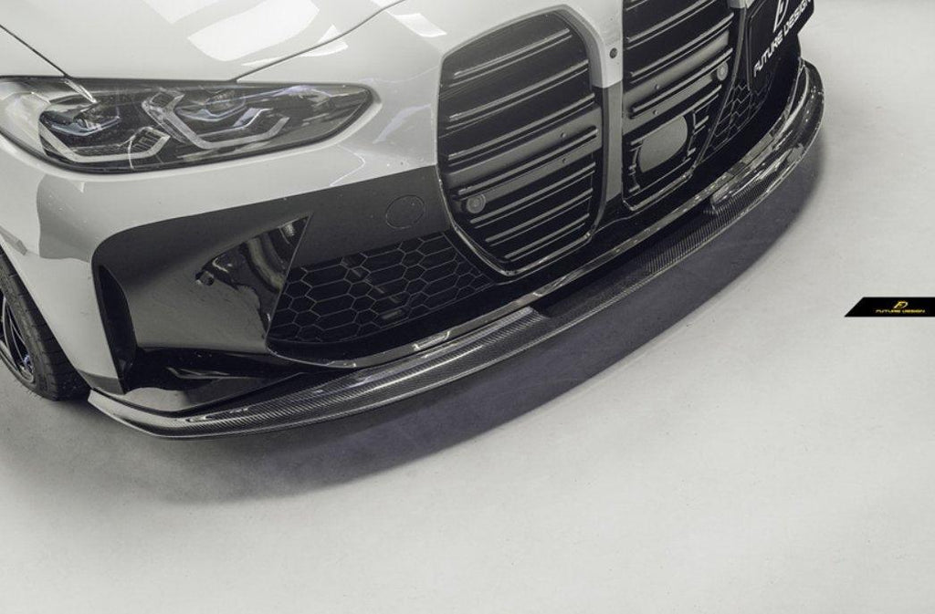 Future Design FD Carbon Fiber Front Lip for M3 G80 & M4 G82 G83 2021-ON - Performance SpeedShop