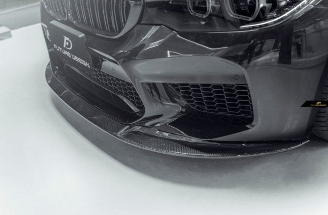 Future Design FD Carbon Fiber FRONT LIP SPLITTER for BMW M5 F90 2017-ON - Performance SpeedShop