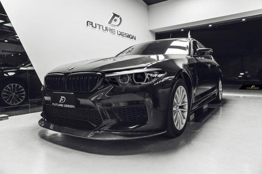 Future Design FD Carbon Fiber FRONT LIP SPLITTER for BMW M5 F90 2017-ON - Performance SpeedShop