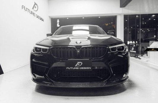 Future Design FD Carbon Fiber FRONT LIP SPLITTER for BMW M5 F90 2017-ON - Performance SpeedShop