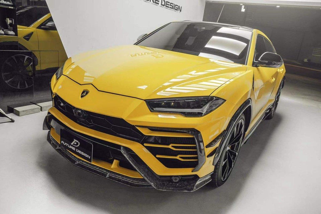 Future Design FD Carbon Fiber FRONT LIP SPLITTER for Lamborghini Urus - Performance SpeedShop