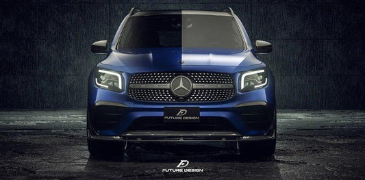 Future Design FD Carbon Fiber FRONT LIP SPLITTER for Mercedes Benz GLB250 AMG / GLB35 AMG X247 2020-ON - Performance SpeedShop