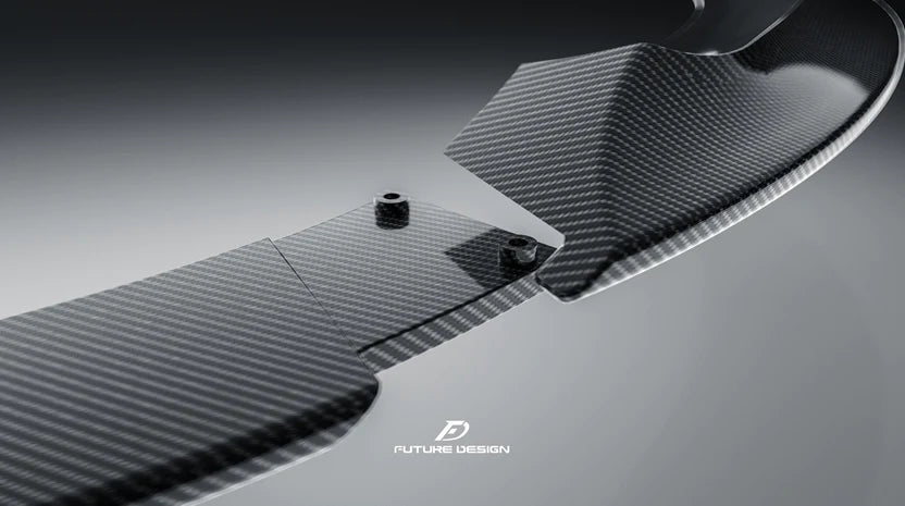 Future Design FD Carbon Fiber FRONT LIP SPLITTER for Mercedes Benz GLB250 AMG / GLB35 AMG X247 2020-ON - Performance SpeedShop