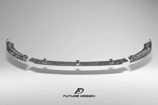 Future Design FD Carbon Fiber FRONT LIP SPLITTER for Mercedes Benz GLB250 AMG / GLB35 AMG X247 2020-ON - Performance SpeedShop